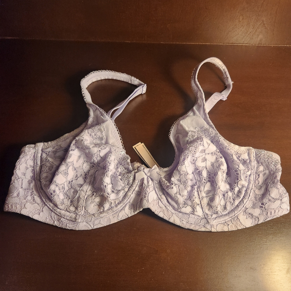 Victoria's Secret Lace Bra in Light Purple